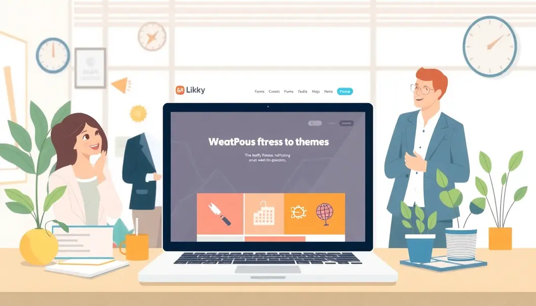 Hình Ảnh Biểu Thị Sự Phát Triển Của Doanh Nghiệp Với Website Wordpress Miễn Phí.