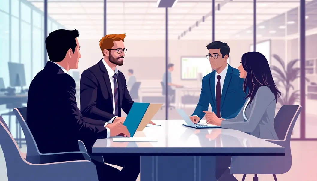 Mô Hình Họp Bàn Về Thiết Kế Website Kết Hợp Với Theme Wordpress.