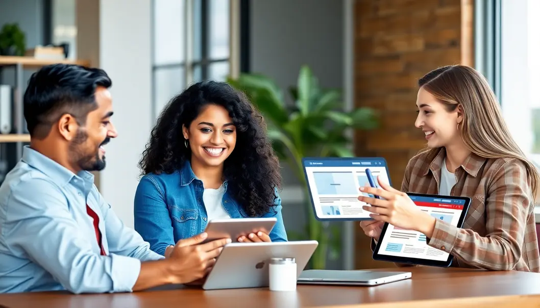 Hình Ảnh Biểu Thị Thành Công Của Một Doanh Nghiệp Với Template Wordpress Chuẩn Seo.