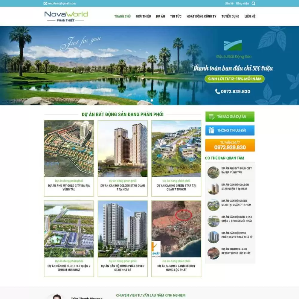 Theme wordpress bất động sản 08