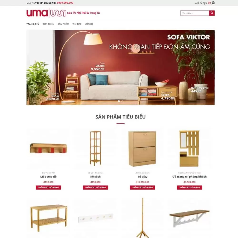 Theme WordPress nội thất 07